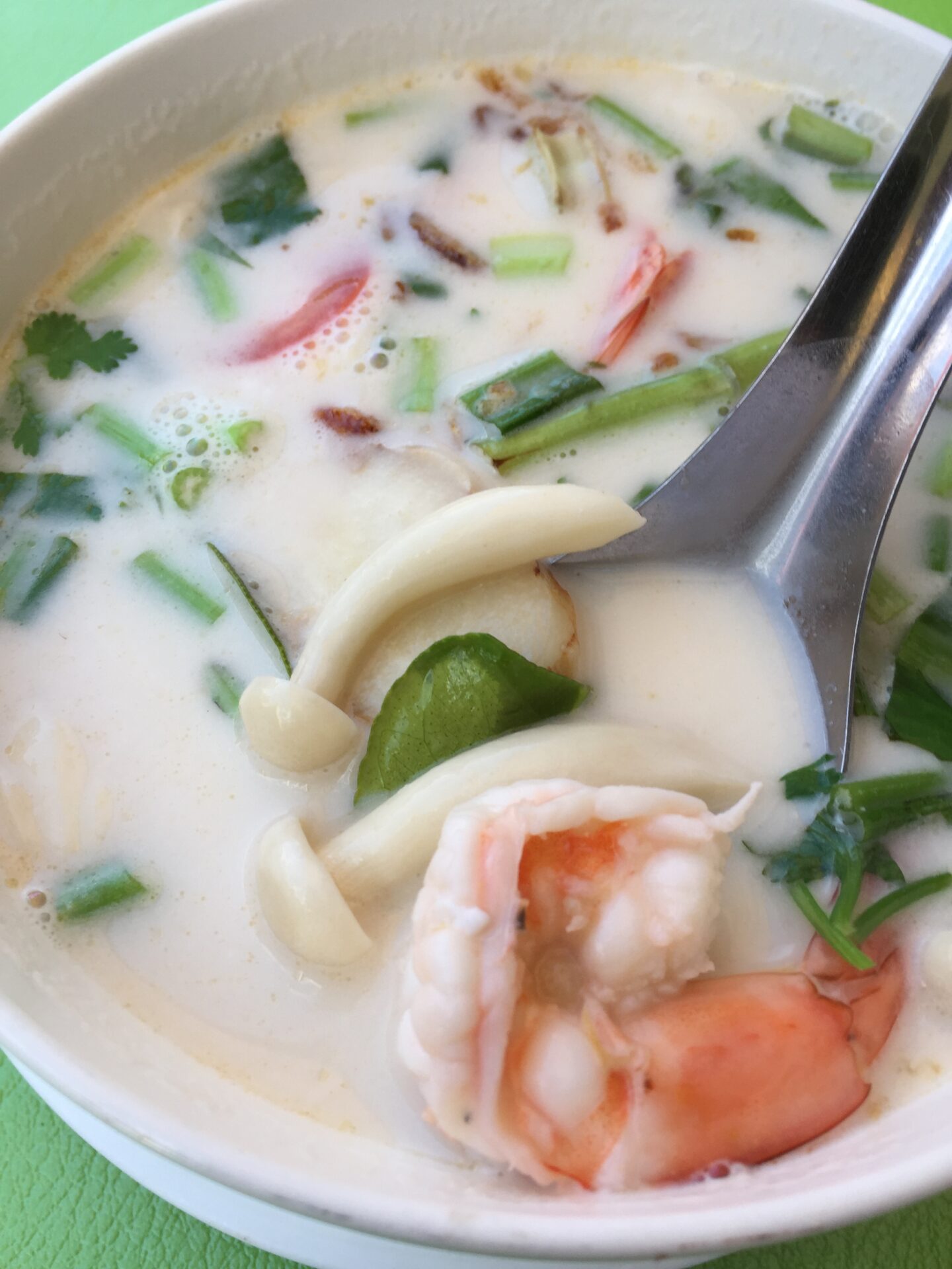 Изображение Том кха – суп на кокосовом молоке